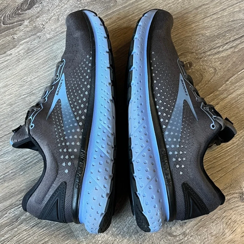 Brooks Glycerin‎ 18 Road Running Shoes Gray Blue Womens 9 UK 7 EU 40.5